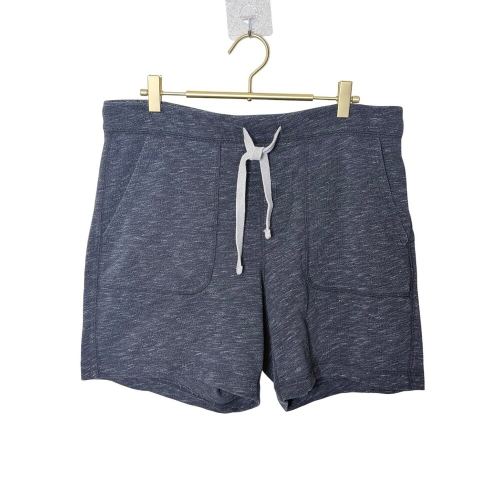 Rowm Mens Heathered Gray Lounge Shorts Size XL Cotton Blend‎ Athletic Sports